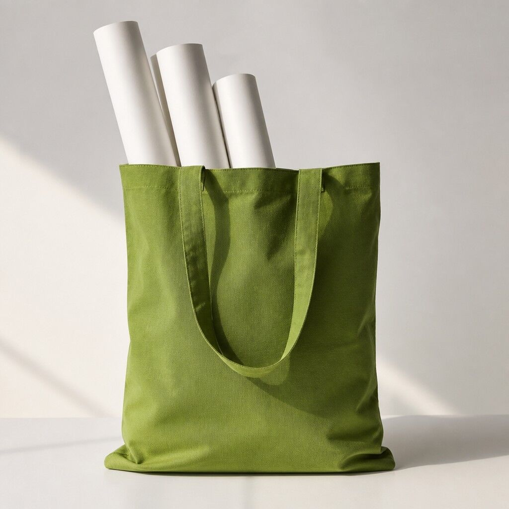 Branded tote bag from a retail campaign